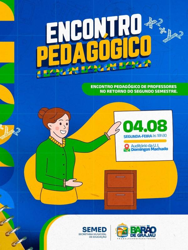  Encontro Pedagógico marca o início do segundo semestre letivo em Barão de Grajaú(Imagem:Divulgação)