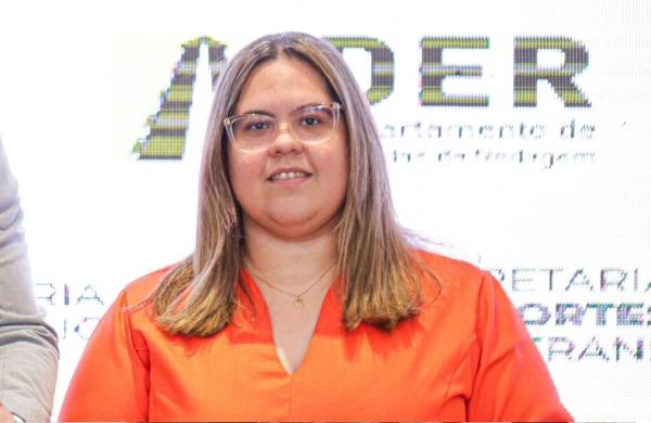 Luana Barradas, diretora-geral do Detran-PI.(Imagem:Divulgação)
