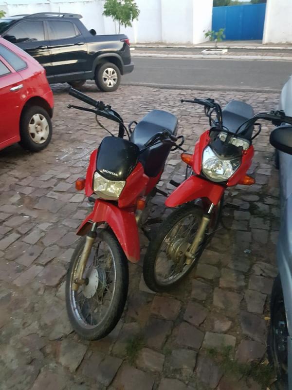 PM de Oeiras recupera motocicletas roubadas em Floriano(Imagem:Divulgação)