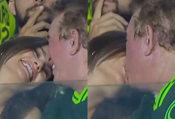Amado Batista e esposa.(Imagem:Reprodução/SportsCenterBR)
