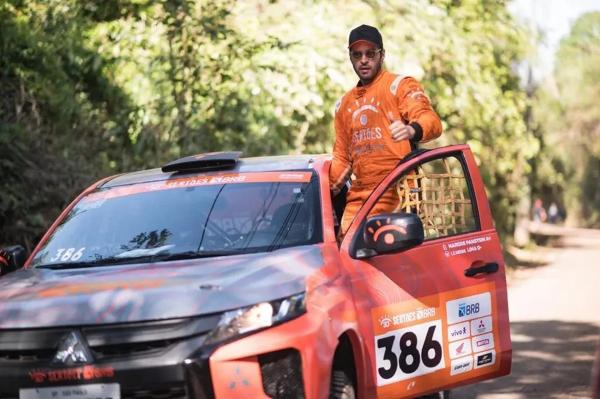 Leandro Lima participa de rally(Imagem:Divulgação)