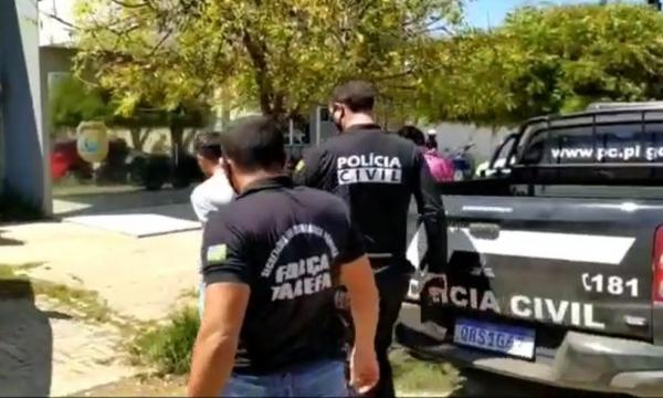 Suspeitos de roubar órgãos públicos são presos em Piripiri, no Piauí(Imagem:Reprodução)