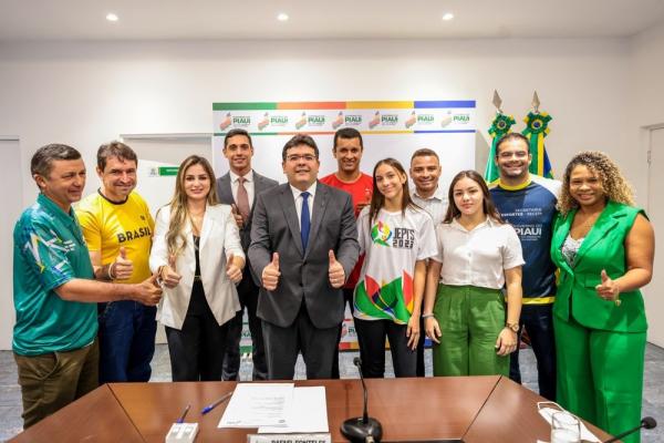 Governador lança Bolsa Atleta Piauí 2024 com 100 vagas e valores de R$ 1.000 a R$ 1.500.(Imagem:Divulgação)