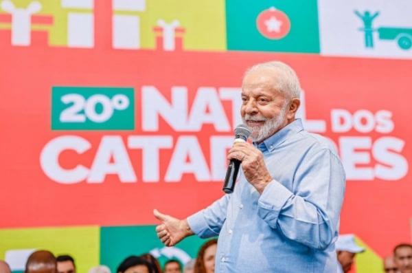 A sanção do presidente Lula não foi integral, sendo que 14 trechos foram vetados.(Imagem:Ricardo Stuckert / PR)