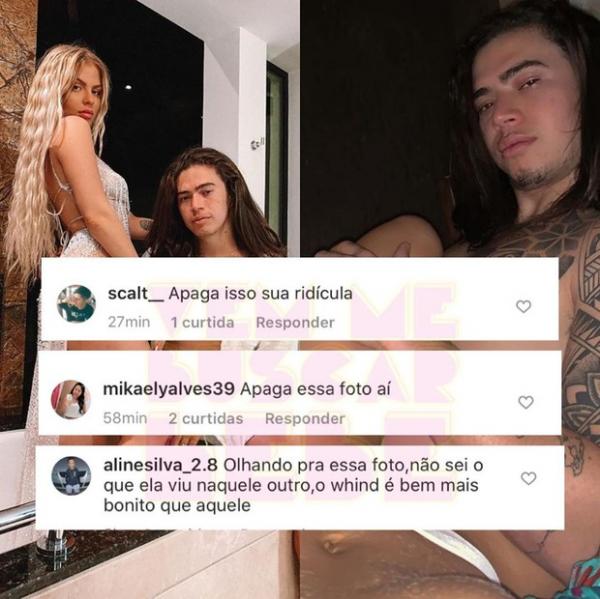 Fãs invadem conta de Luisa Sonza e pedem que ela apague fotos com Whindersson Nunes.(Imagem:Reprodução/Instagram)