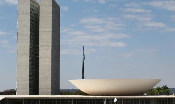 Palácio do Congresso Nacional na Esplanada dos Ministérios em Brasília.(Imagem:FABIO RODRIGUES POZZEBOM/AGÊNCIA)