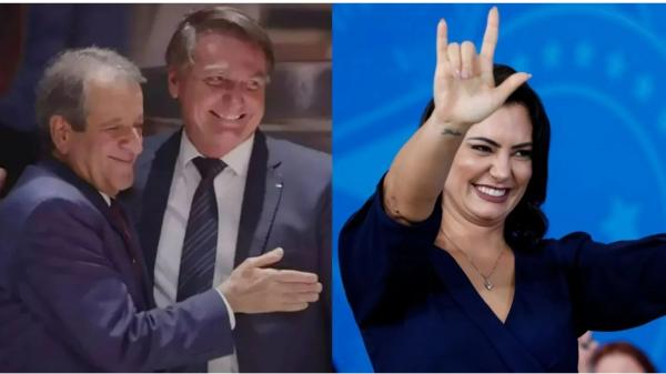 Ex-mulher acusa Valdemar Costa de ter sido amante de Michelle Bolsonaro(Imagem:Reprodução)