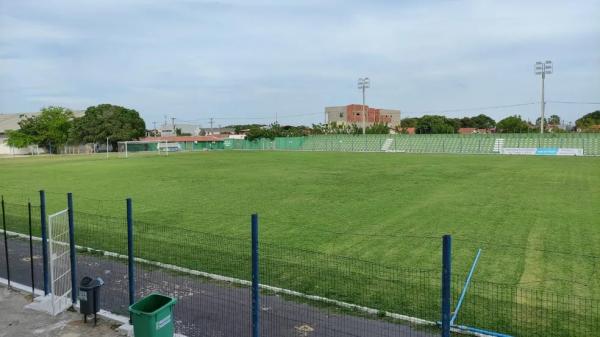 Estádio Pedro Alelaf, em Parnaíba.(Imagem:Felipe Cruz/Rede Clube)