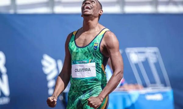 Destaque é Samuel Oliveira, ouro nos 400 metros com direito a recorde.(Imagem:Cris Mattos/CPB/Direitos Reservados)