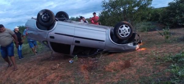 Carro conduzido por Fernando José de Sousa, de 31 anos.(Imagem:Divulgação /PM-PI)