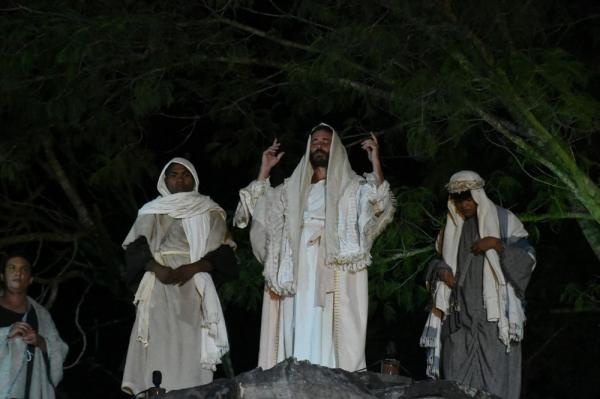 A Paixão de Cristo de Floriano é a segunda maior encenação a céu aberto do país.(Imagem:Divulgação)