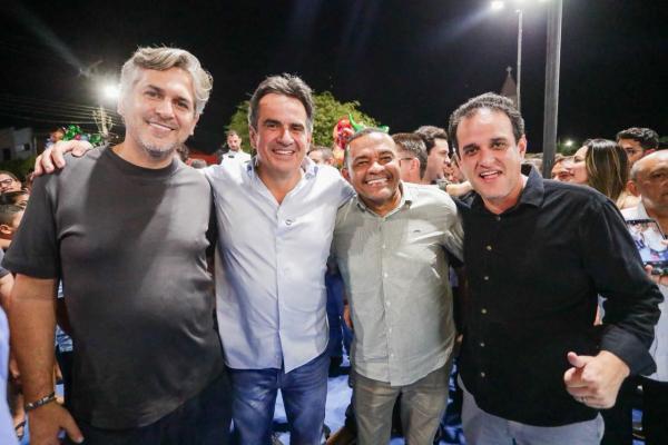 Ciro Nogueira inaugura obra e garante mais de R$ 2 milhões para São Miguel do Tapuio(Imagem:Ascom)