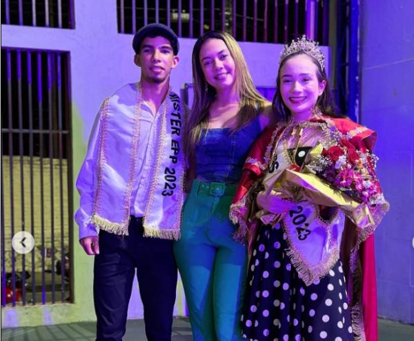 Escola Pequeno Príncipe coroa Miss e Mister 2023 em noite de celebração.(Imagem:Reprodução/Instagram)