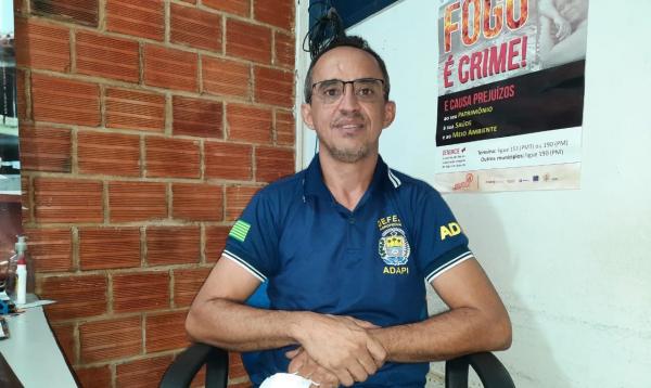 Cleyton Cunha, coordenador da ADAPI Floriano.(Imagem:FlorianoNews)