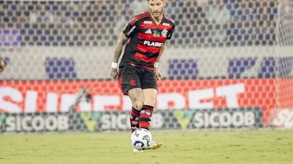 Léo Pereira em Cruzeiro x Flamengo(Imagem:Adriano Fontes/Flamengo)