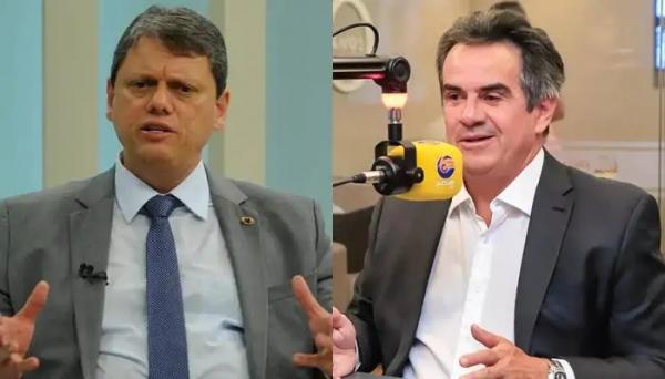 Tarcísio de Freitas e Ciro Nogueira(Imagem:Marcello Casal Jr/Agência Brasil/ascom parlamenta)