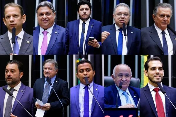 Deputados federais do Piauí que votaram á favor.(Imagem:Câmara dos Deputados)