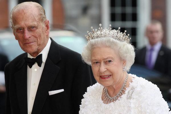 O Príncipe Philip com a Rainha Elizabeth.(Imagem:Getty Images)