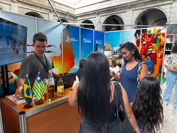 Em Portugal, Piauí conquista espaço e destaque na maior feira mundial de produtos brasileiros(Imagem:Ascom Investe Piauí)
