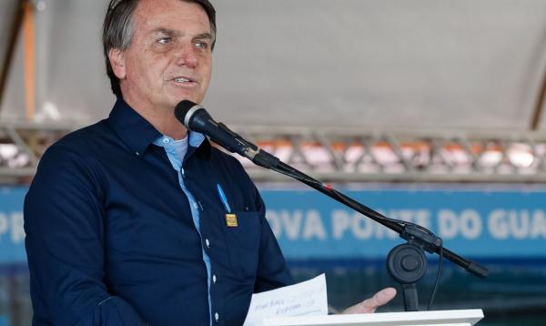 Presidente inaugurou eixo da nova ponte do Guaíba, em Porto Alegre.(Imagem:Alan Santos/PR)