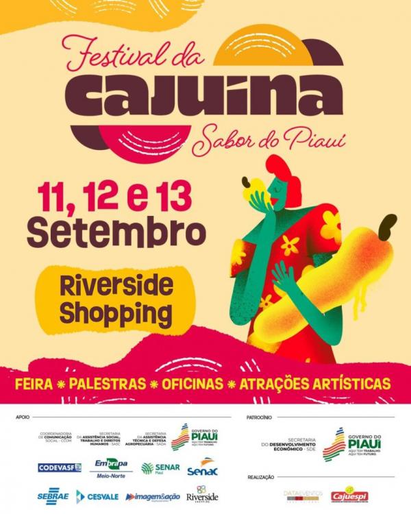Festival da Cajuína 2025 reforça tradição, empreendedorismo e cultura do Piauí(Imagem:Divulgação)