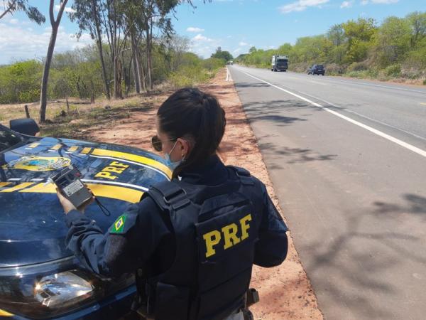 Aumento da fiscalização será em pontos estratégicos, nos horários de maior incidência de acidentes graves e de criminalidade.(Imagem:Divulgação/PRF)