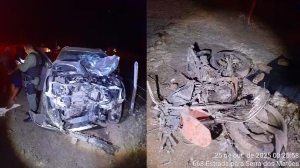 Motociclista morre atropelado por carro no Piauí e motorista foge: 