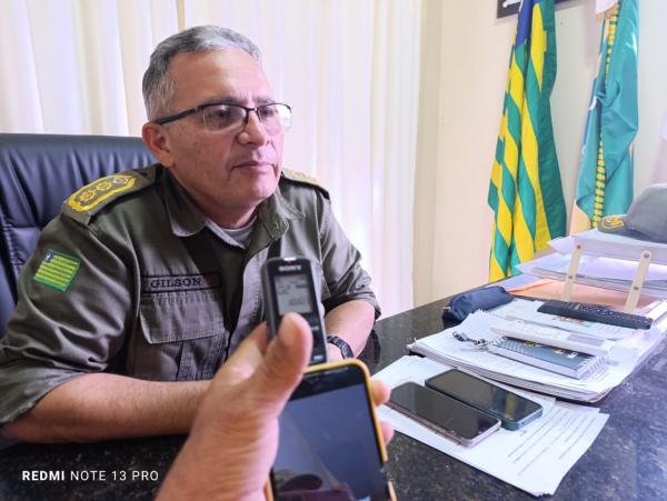 Tenente-Coronel Gilson Leite(Imagem:FlorianoNews)