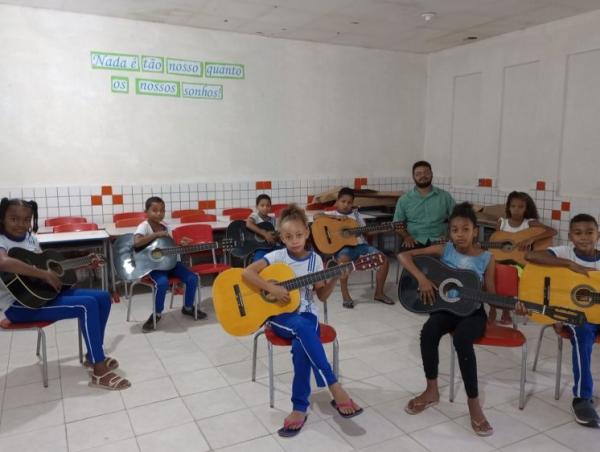 Cultura de Floriano amplia Projeto Cultura e Cidadania para crianças e adolescentes.(Imagem:Secom)