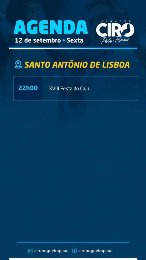 Agenda Ciro(Imagem:Ascom)