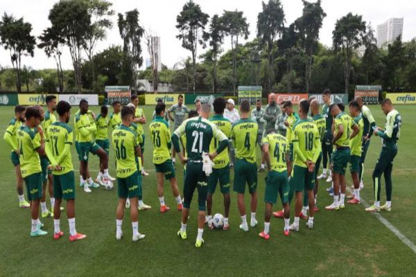 Palmeiras decidiu poupar titulares em clássico(Imagem:Cesar Greco)