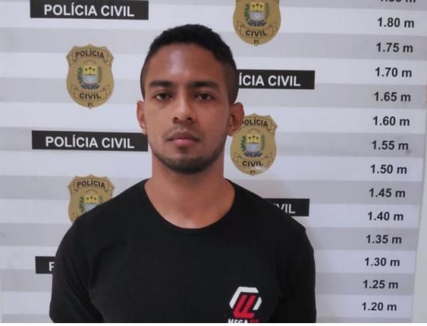 Suspeito de matar jovem em tentativa de assalto em Floriano é preso em São Raimundo Nonato-PI.(Imagem:Divulgação)