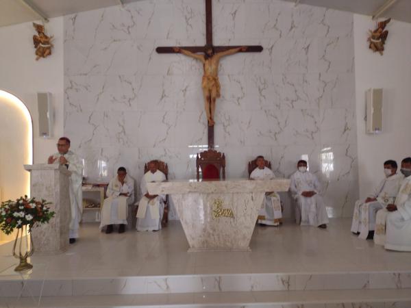 Inaugurada em Floriano, a Igreja Nossa Senhora Rosa Mística(Imagem:FlorianoNews)