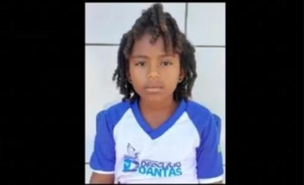 Franciele Vitória Soares dos Santos - Morre no hospital criança atacada por Pitbull enquanto dormia na Zona Leste de Teresina; escola suspendeu aulas.(Imagem: Reprodução)