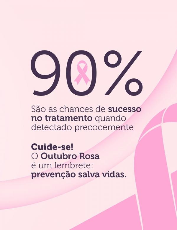 Secretaria Municipal de Saúde reforça cuidados no Outubro Rosa(Imagem:Secom)