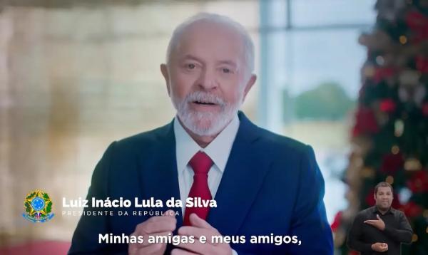 Presidente defendeu restaurar a paz e a união entre amigos e famílias.(Imagem:Reprodução/YouTube)