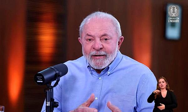 Presidente Luiz Inácio Lula da Silva(Imagem:Canal Gov)