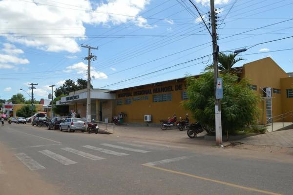 Vítimas foram encaminhadas ao Hospital Regional Manoel De Sousa Santos, em Bom Jesus.(Imagem:Ascom)