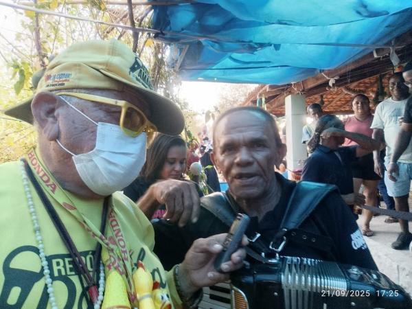 Encontro de Sanfoneiros anima comunidade Estocado II, na zona rural de Floriano(Imagem:FlorianoNews)