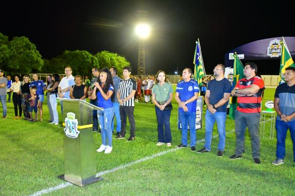 Poder Legislativo participa de abertura da Copa Floriano.(Imagem:CMF)