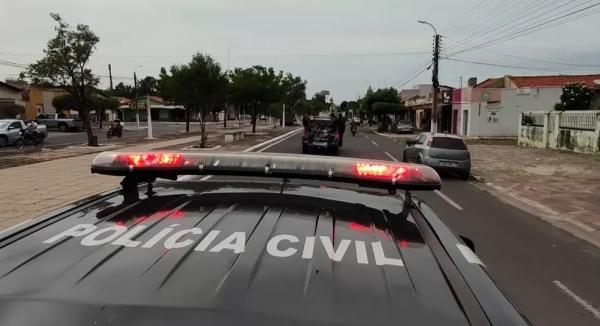 Polícia Civil de Piripiri, no Piauí.(Imagem:Divulgação /PC-PI)