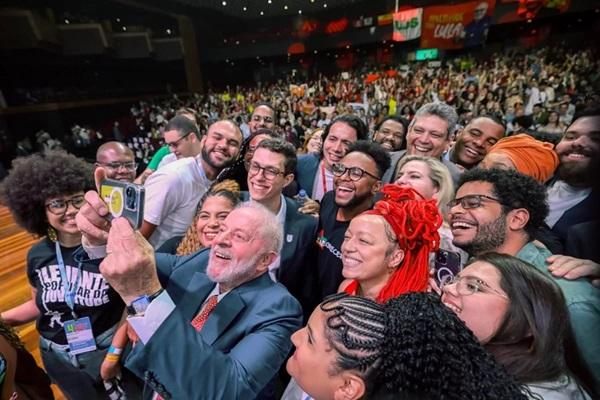 Presidente Lula na 4° Conferência Nacional de Juventude, em Brasília(Imagem:Ricardo Stuckert)