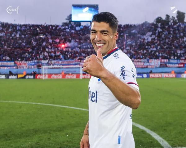 Luis Suárez, centroavante do Uruguai.(Imagem:Divulgação/Nacional)