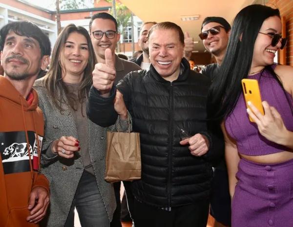 Silvio Santos e Rebeca Abravanel(Imagem:Manuela Scarpa/ Brazil News)