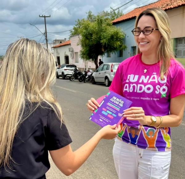 Com foco na preven&ccedil;&atilde;o e no acolhimento, a Comiss&atilde;o da Mulher Advogada intensifica a&ccedil;&otilde;es presenciais e digitais para garantir que o respeito seja a regra durante a folia em 2026.(Imagem:Ascom)