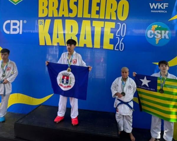  Piau&iacute; conquista duas medalhas de ouro e uma de bronze no Campeonato Brasileiro de Karat&ecirc; na Bahia(Imagem: Ascom Secepi)