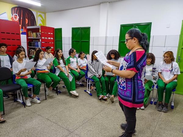 Espetáculo natalino contará com vozes de jovens de diferentes regiões de Teresina, fruto de parceria entre as secretarias da Cultura e da Educação.(Imagem:Ascom Secult)