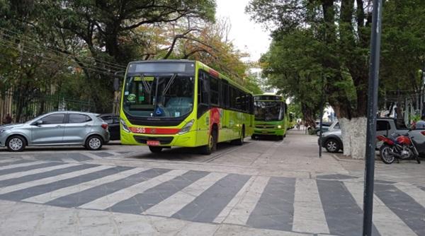 Ônibus em Teresina(Imagem:Francine Dutra/ClubeNews)