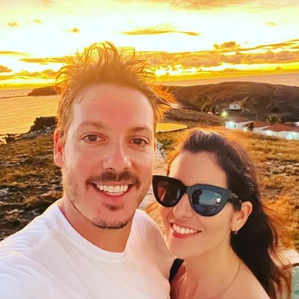 Fábio Porchat anuncia fim de casamento com Nataly Mega.(Imagem:Reprodução/Instagram)