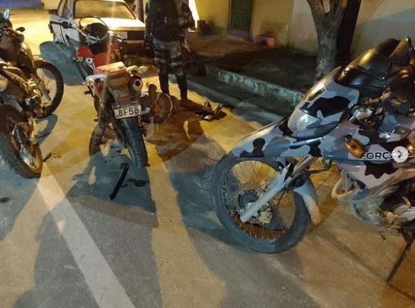 Polícia Militar recupera motocicleta roubada e prende suspeito em Floriano.(Imagem:Divulgação/Instagram)